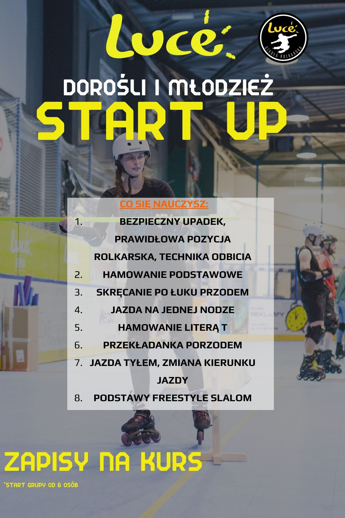 Kurs Start Up dla młodzieży i dorosłych 8 Stycznia  - 29 Stycznia